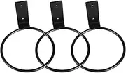 3 Pcs Flower Pot Holder Ring Wall Mounted 5 inch Plant Wall Hanger Rings Metal Plant Hooks Holders Wall Planter Hook