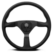 Genuine MOMO Montecarlo Black Leather 380mm Steering Wheel