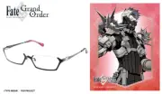 Fate Grand Order Sigurd Saber Glasses Eyeglasses FGO Cloth Case Japan Limited