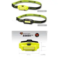 在飛比找蝦皮購物優惠-Streamlight Bandit USB充電式頭燈(黃/