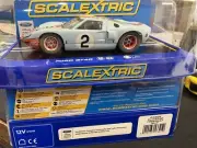Scalextric C3325 Ford GT40 Gulf Livery 2012 USA Exclusive #2 1/32 Slot Car NIB