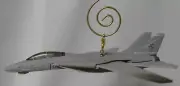 F-14 Tomcat U.S. Navy USS Swordsmen Ornament with / Hanger /GIFT BOX