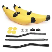 New Kayak PVC Inflatable Outrigger Float with Rod Kayak Boat D1E3