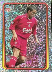 Michael Owen Foil - Merlin Premier League Sticker 2002 - Nr Mint Liverpool 206