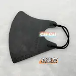 BNNXMASK-BNN成人VM石墨灰 5入1包拋棄式四層立體口罩/深灰色立體口罩/灰色立體口罩/時尚灰立體口罩