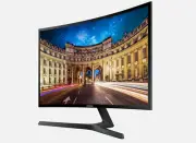 Samsung Essential 27" Curved LED Monitor - Black (CF396)