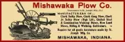 Mishawaka Plow Co., Mishawaka, Indiana NEW Sign: 12x36" USA STEEL XL Size, 4 lbs