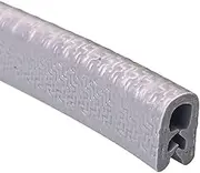 Draught excluder Tape U Shaped Rubber Seals 1M Flexible with Metal Fit Gap for Windows, Doors, Vehicles and Industrial Applications/Grey/13.0Mm * 7Mm(Gray,10Mm*7Mm)