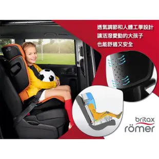 【Britax Romer】英國 3-12歲 ISOFIX 成長型汽車安全座椅 Briax Romer Kidfix i-Size(松木綠)