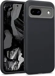 [Caseology] by Spigen Nano Pop Case Design for Google Pixel 8a Case Colourful Duo Tone Colours Cover - Black Sesame