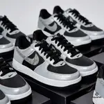 NIKE AIR FORCE 1 SILVER SNAKE 男鞋 銀黑色 反光 蛇紋 AF1 休閒鞋 DJ6033-001