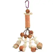 1PC Household Bird Toy Cage Parrot Toy Hanging Parakeet Chewing Toy Decor