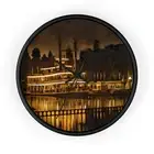 Wall clock Disneyland Mark Twain Riverboat ride
