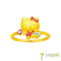 在飛比找momo購物網優惠-【Just Gold 鎮金店】Hello Kitty回味童年