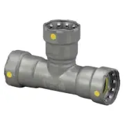 VIEGA 25396 Viega MegaPressG tee, 2" x 2" x 1-1/4"