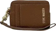 Bpipper Zip Around Card Case Wristlet, Nutshell, One Size, Steve Madden Card Case Wristlet