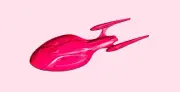Star trek -Enterpise F - 8 Inches(Red)