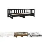 Solid Wood Pine Pull-out Day Bed Sleepover Bed Sofa Bed Multi Colours vidaXL