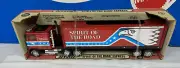 NYLINT SEMI TRACTOR TRAILER TRUCK “SPIRIT OF THE ROAD” COE CAB OVER ENGINE 9115