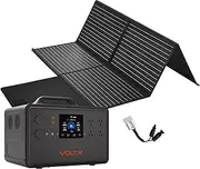 Voltx 2400W Power Station with 200W solar Panel mat+ mc4 to anderson cable