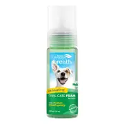 TropiClean Fresh Breath Oral Care Foam For Dogs (133ml bottle)