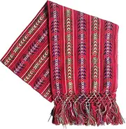 [ALKIMIA INC] Mexican Handmade Colorful Rebozo Shawl