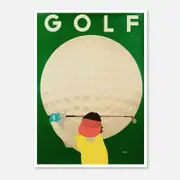 Galrie Razzia Vintage Golf Poster - Retro Sports Art Print for Home Decor, Poster Only, 70 x 100cm (28 x 40inch)