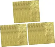 HOODANCOS 30Sheets Embossed Wax Seal Stickers Self Adhesive Decor for Wedding Invitations Present Wrapping and DIY Crafts Design for Easy Peeling and Sticking