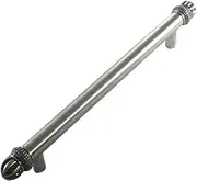 MNG Hardware 20311-12 12-Inch C/C 14-Inch Overall Oversize Rattan/Tube Handle, Stainless and Satin Antique Nickel