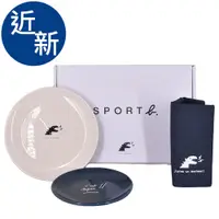 在飛比找蝦皮購物優惠-金卡價158 近新 agnes b / sport b 恐龍