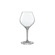 2pc Bohemia Amoroso Wine Glasses Lead-Free Crystal Drinkware 280ml Clear