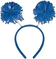 Pom Pom Headbopper - Blue