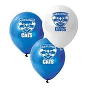 Geelong Cats Printed Balloons