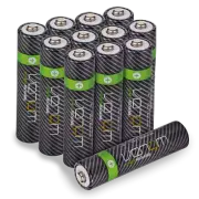 Venom Rechargeable AAA Batteries - High Capacity 800mAh 1.2V NiMH - Pack of 12