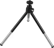 Compact and Lightweight Phone Tripod Stand Mini Selfie Stick Tripod for Cell Phones Adjustable and Portable Camera Tripod with Rotatable Phone Holder