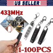 4-in 1 Wireless Remote Control Duplicator 433MHz Remote Control Key Clone US