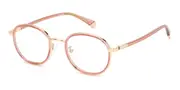 Polaroid PLD D475/G DDB Men's Glasses Gold Size 50 - Private Health Rebate - Blue Light Block Available