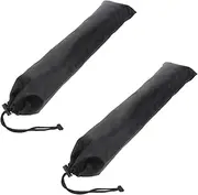 ibasenice 2Pcs Portable Outdoor Tent Pole Storage Bag Durable Fishing Rod Pouch for Camping Travel and Fishing Organizing Gear Practical and Easy to Wash