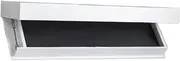 Wall Shelf with Hiding Compartment Wall Mount Drawer Home Decoration for Living Room, White