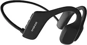 Wireless Headphones Bone Conduction Headphone Bluetooth Sports Headset ，Wireless Open-Ear Waterproof Headphones with Mic, 8Hrs Playtime for Running, Cycling, Gym, Driving, Hiking, Work(Bone X1，Black)
