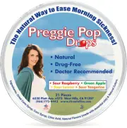 Three Lollies Preggie Pop Drops | Assorted for Morning Sickness Relief | Sour...