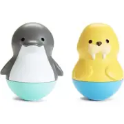 Munchkin Bath Bobbers Mold Free Baby Toddler Bath Toy 6+ Months Dolphin Walrus