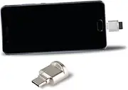 OSALADI to USB-a OTG Adapter Card Reader Mini Connector High-Speed Data Transfer Charging