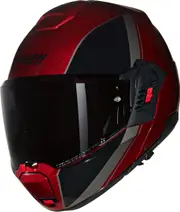 Nolan N120-1 Verniciatura Speciale N-Com Helmet, black-red, Size XL for Men Black Red