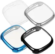 4Pcs TPU Protective Case for Scratch Watch Screen Protector Lightweight Design Fit Easy Installation