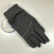 Active Touch Womens Rich Black Tech Gloves Size M-L Machine Wash