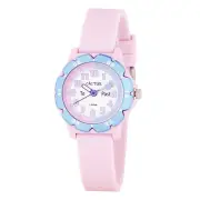 Cactus Hero Waterproof Time Teacher Watch - Pink