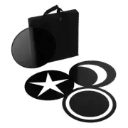 Factor Jupitor18 Light Accessory Pack - Grid, 3x Creative Masks & Carrying Case