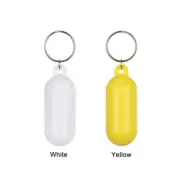 ABS Material Boating Float Key Ring 2pcs High Visibility and Durability