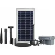 Reefe 2500-SOLAR FOUNTAIN POND PUMP KIT 50W 2480Lph 7Hrs Runtime+Battery Pack
